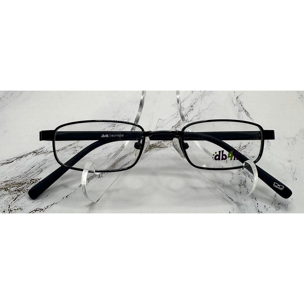 DB4K By Europa-Kids Eyeglasses- Study Hall #2-Blue- Size 44-18-120 New w/Case